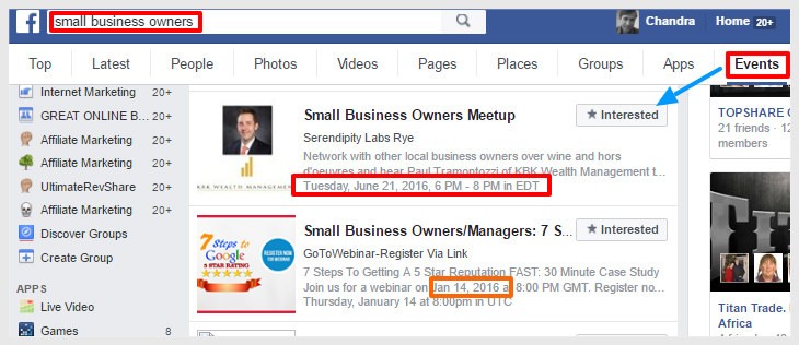 Facebook message marketing