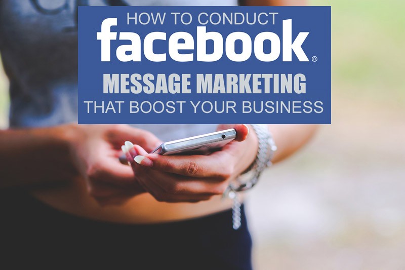 Facebook message marketing